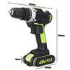 48V Electric Drill Hammer Rechargeable Cordless Drill Woodworking Power Tool with Battery