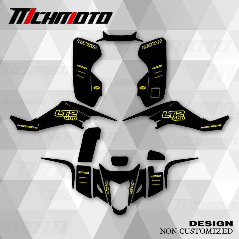 MCHMFG New Style Graphics Decals Stickers Kits For SUZUKI LTZ400 KFX400 2003 2004 2005 2006 2007 2008