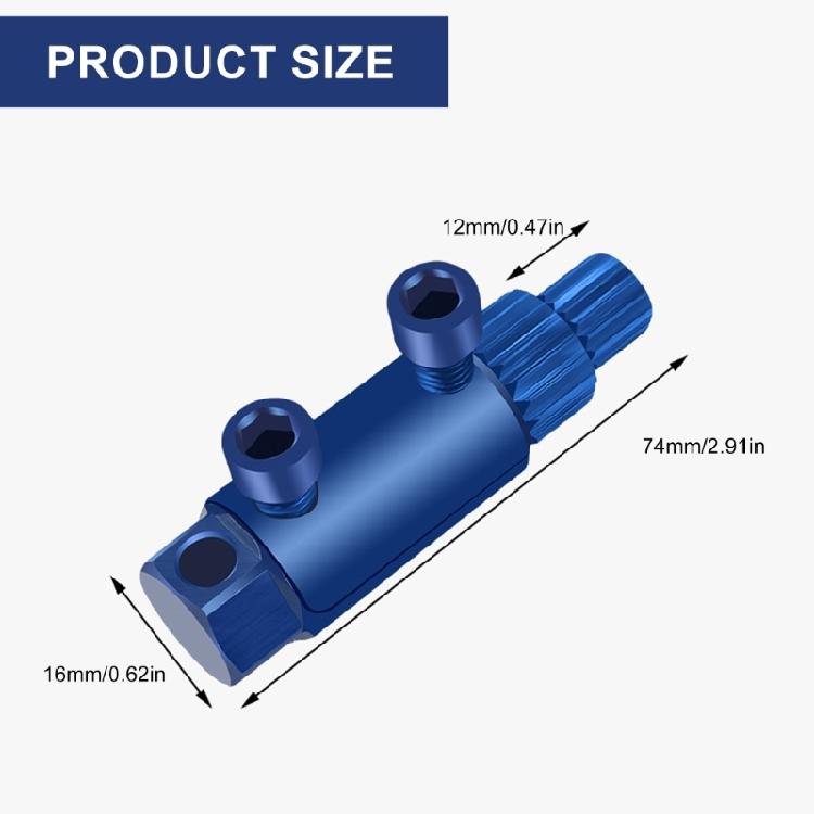 Heavy Duty Broken Pipe Head Screw Extraction Faucet Angle Valves Broken Wire Extractor for 1/2 3/4 Thread Removal