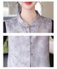 2026 Women's Embroidered Spring Vest – Chinese National Style Outerwear for Middle-Aged & Elderly
