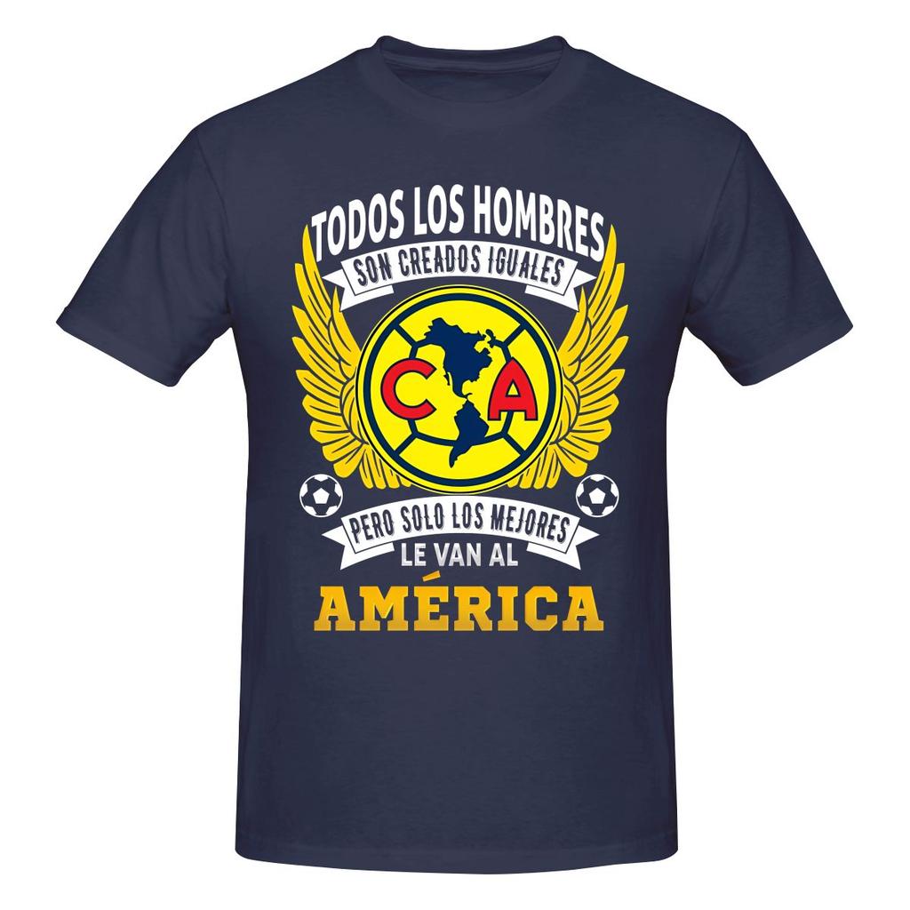 Playera Aguilas Del America Solo Los Mejores Le Vandaily Tshirt Niche Simplicity Small Patterns Short Sleeve