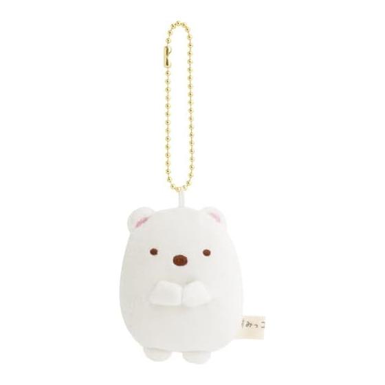 [San-X] AB37201 Sumikko Gurashi Mini Mini Plush Toy Cleaner Polar Bear