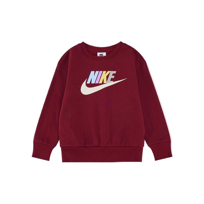 

Nike Kids Sweatshirts Crew Neck Moderate FZ6425-677 M