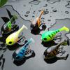 1Pc 60mm 9.7g Soft Lure Balloon Fish Lure Bait for All Fish Artificial Bait with Worm Barbed Hook Seawater Fishing Tackle