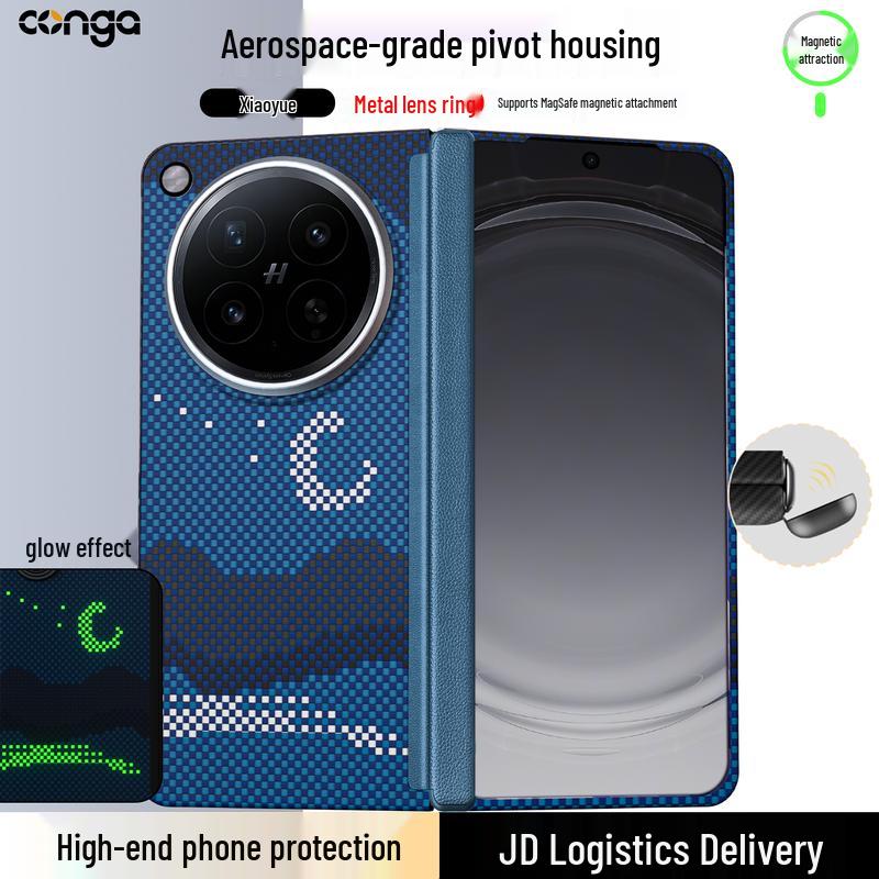 

Керамический чехол CONGA из арамидного волокна Kevlar для OPPO Find N6 OPPO Find N6 Full Cover