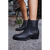 Women's Genuine Leather Low Heeled Casual Boots