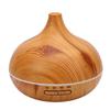 550ml Aromatherapy Diffuser Humidifier Silent Wood Grain USB Plug In Humidifier with Remote Control
