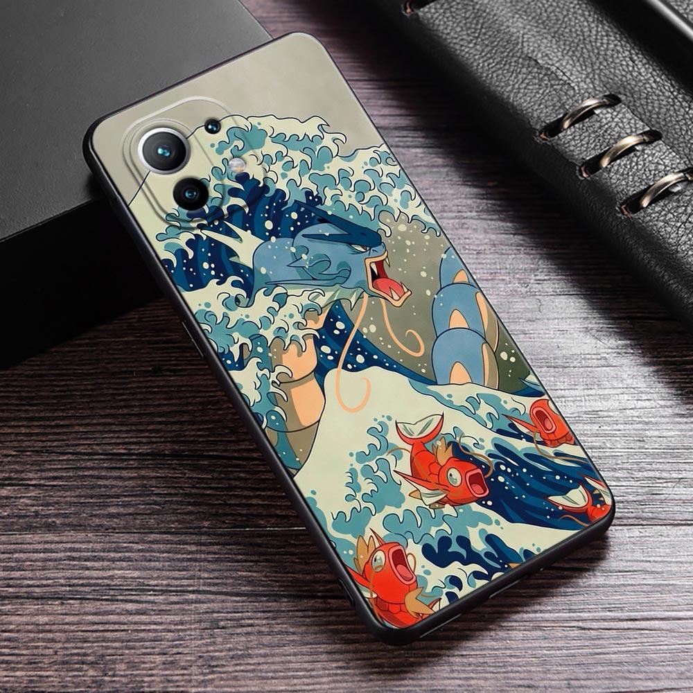 Japan Kunst Hokusai Kanagawa Große Welle Handyhülle Für Xiaomi 13T 14T 15T 12T Pro Hülle Xiaomi 11Lite 5G POCO F8 F7 M7 X7 Pro Abdeckung