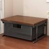 Printer Stand with Drawer Multi-Purpose Desktop Printer Stand Desktop Shelf Sturdy Desk Storage Metal Frame for Study Room