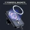 Magnetic Wireless Car Charger Air Vent Phone Holder Stand Fast Charging Station Car Mount For iPhone 15 14 13 12 Pro Max MacSafe