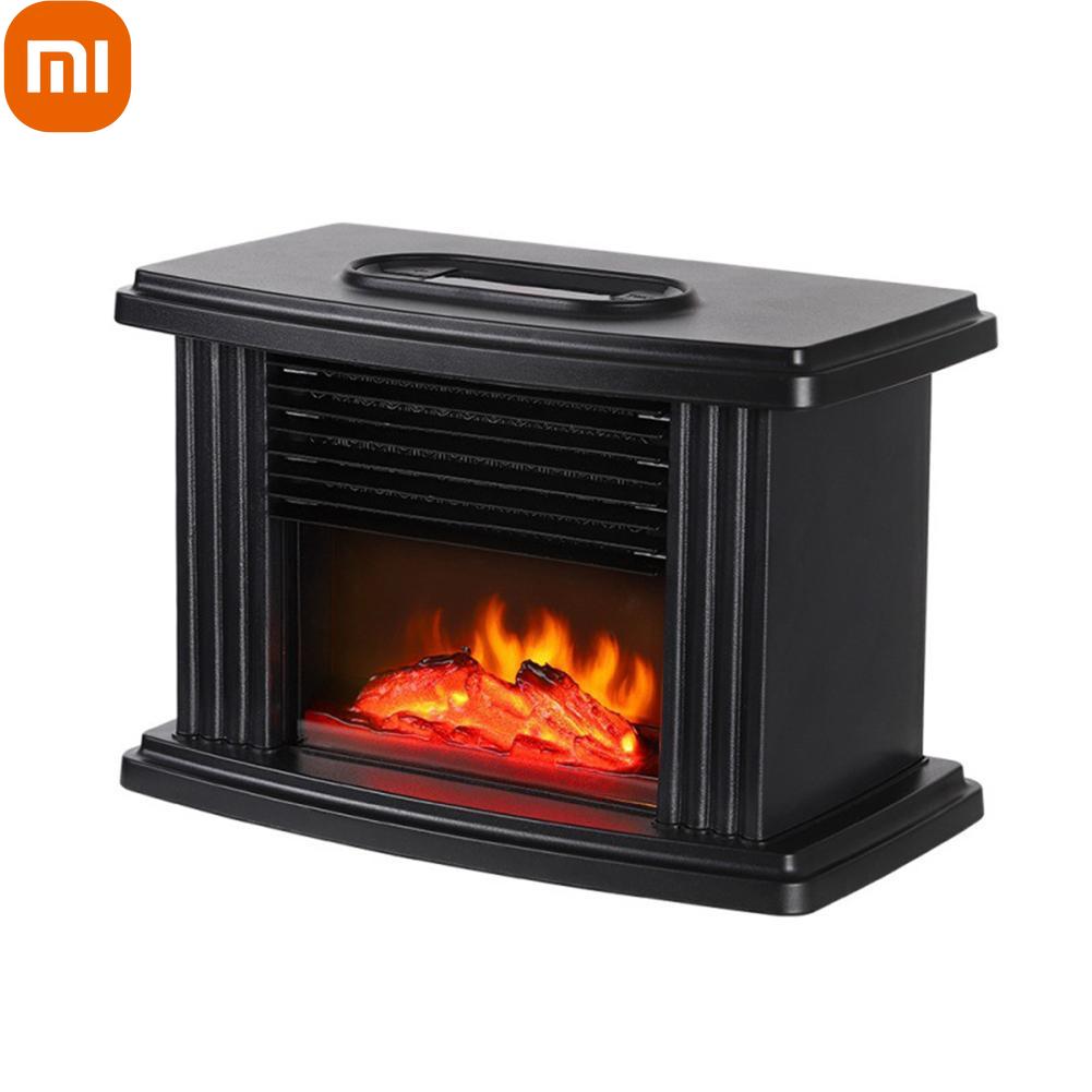 

Домашний обогреватель Xiaomi 1000 Вт, электрический обогреватель, мини-удобный вентилятор с пламенным теплым воздухом, вилка европейского стандарта