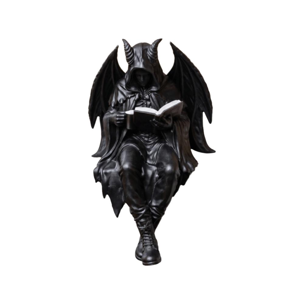 Decoration Reading Men Statue Halloween Desktop Ornaments Creative Skeleton Figurine Home Decor