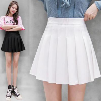 New Arrivals Open Run Women Pleated Mini Skirt