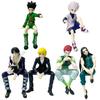 11,5-14cm Caçador Completo Anime Feito à Mão Siso Xiaojie Kulolo Personagem Sentado Modelo de PVC Feito à Mão Ornamento Presente de Aniversário