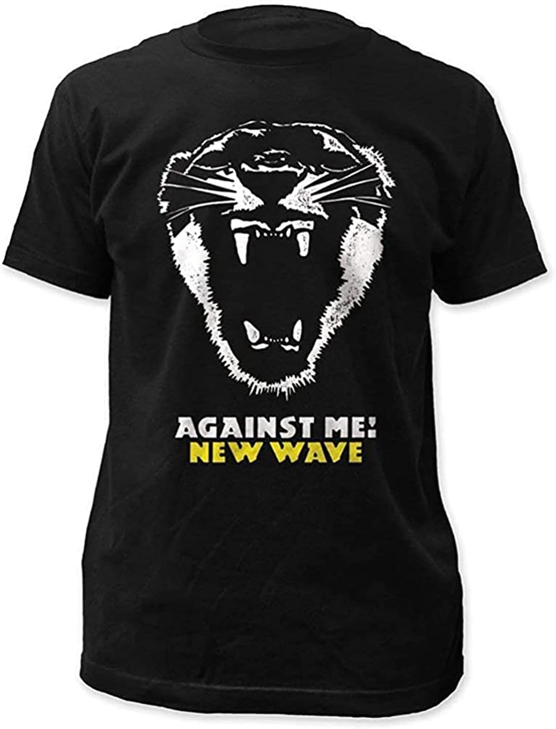 Against Me T Shirt Printed Black Graphic Top Tee for Men S чёрный