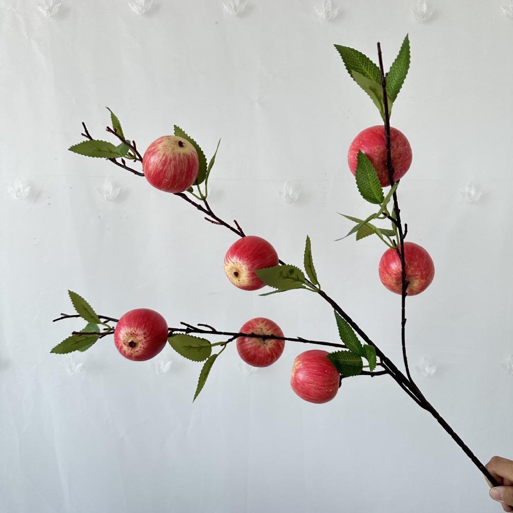 Lifelike Artificial Fruit Branches Realistic Plastic Fruit Ornaments  Photography Props Fruit
