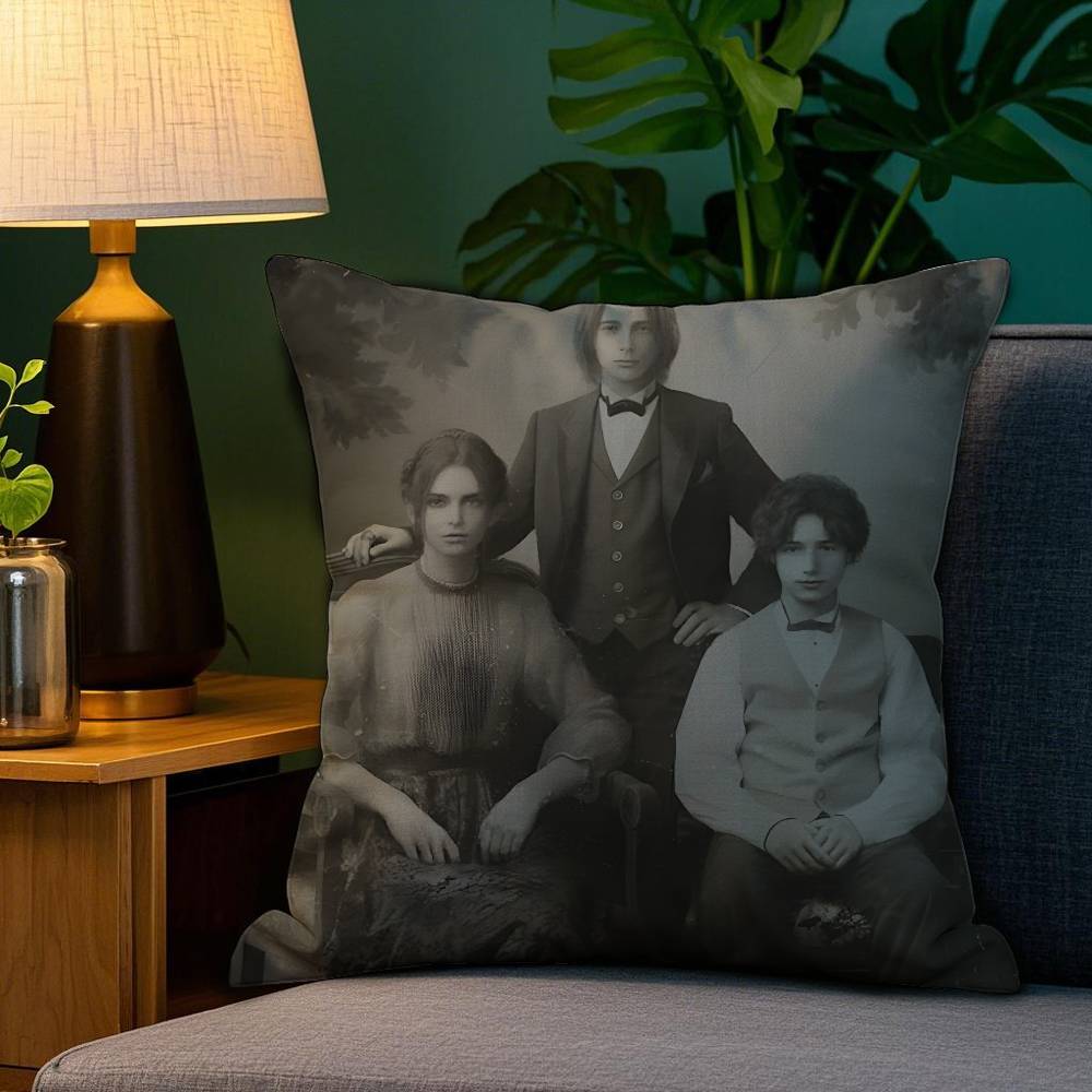 Spiel Lies Of P-P Heißer Cartoon Kissenbezug Milbendicht Kissenbezug Unsichtbarer Reißverschluss Seidiger Kurzplüsch Sofakissenbezug