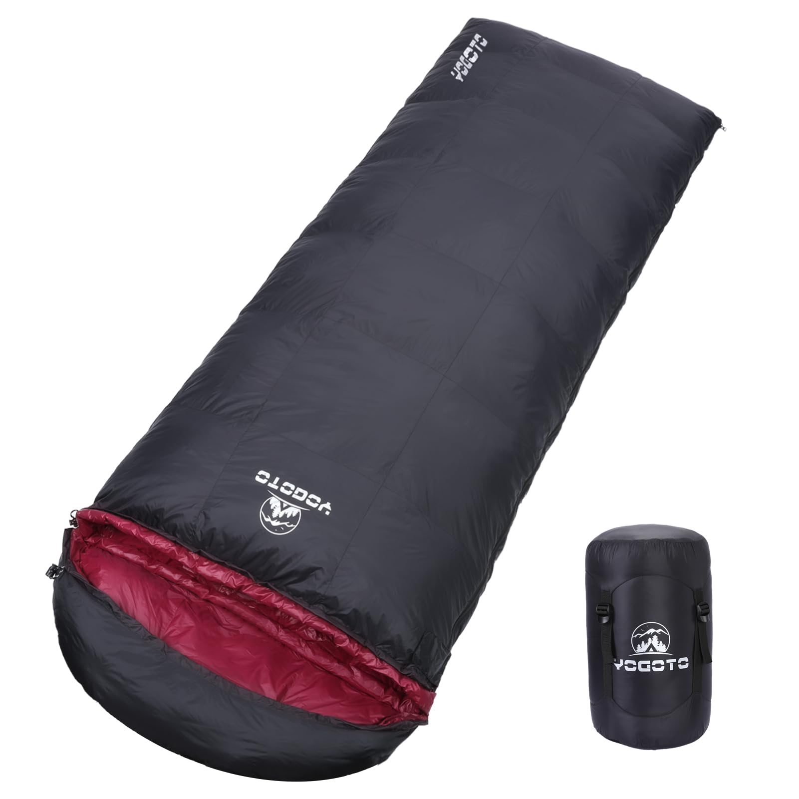 

YOGOTO Winter Sleeping Premium Graphene Envelope 400T Water Can be Connected for 2 Sleeping For Sleeping in a Mountain Disaster Minimum Temperature