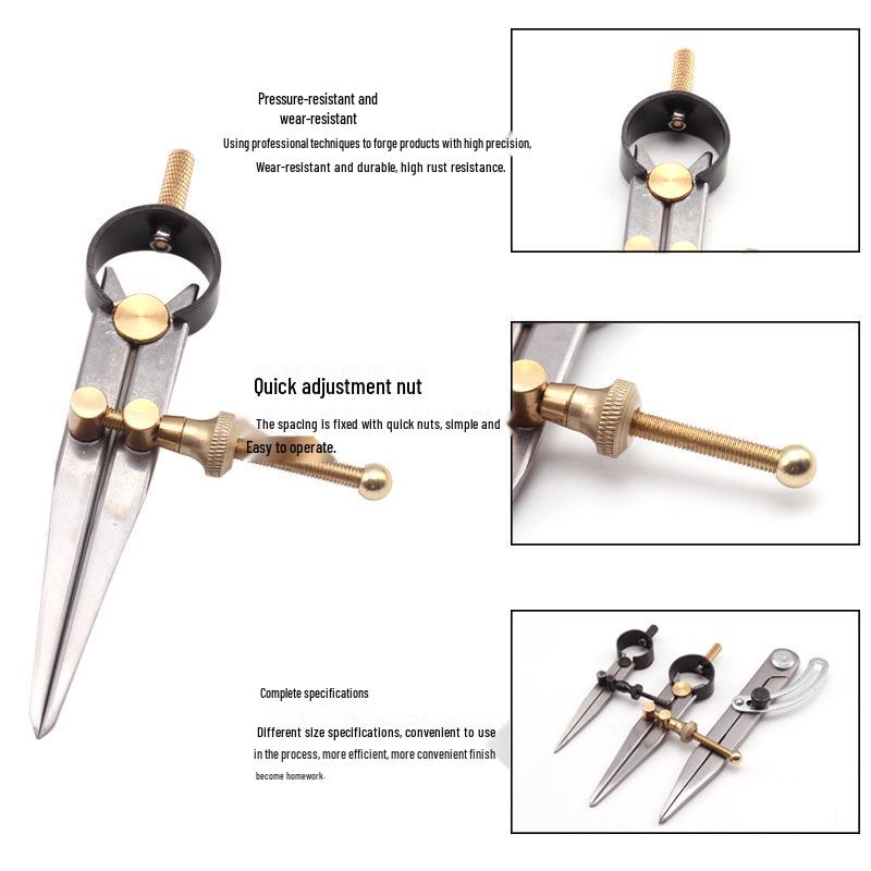 Carbon Steel Woodworking Scribing Tool and Edge Finder