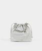 Badgigi Chain Drawstring Bag Light Grey