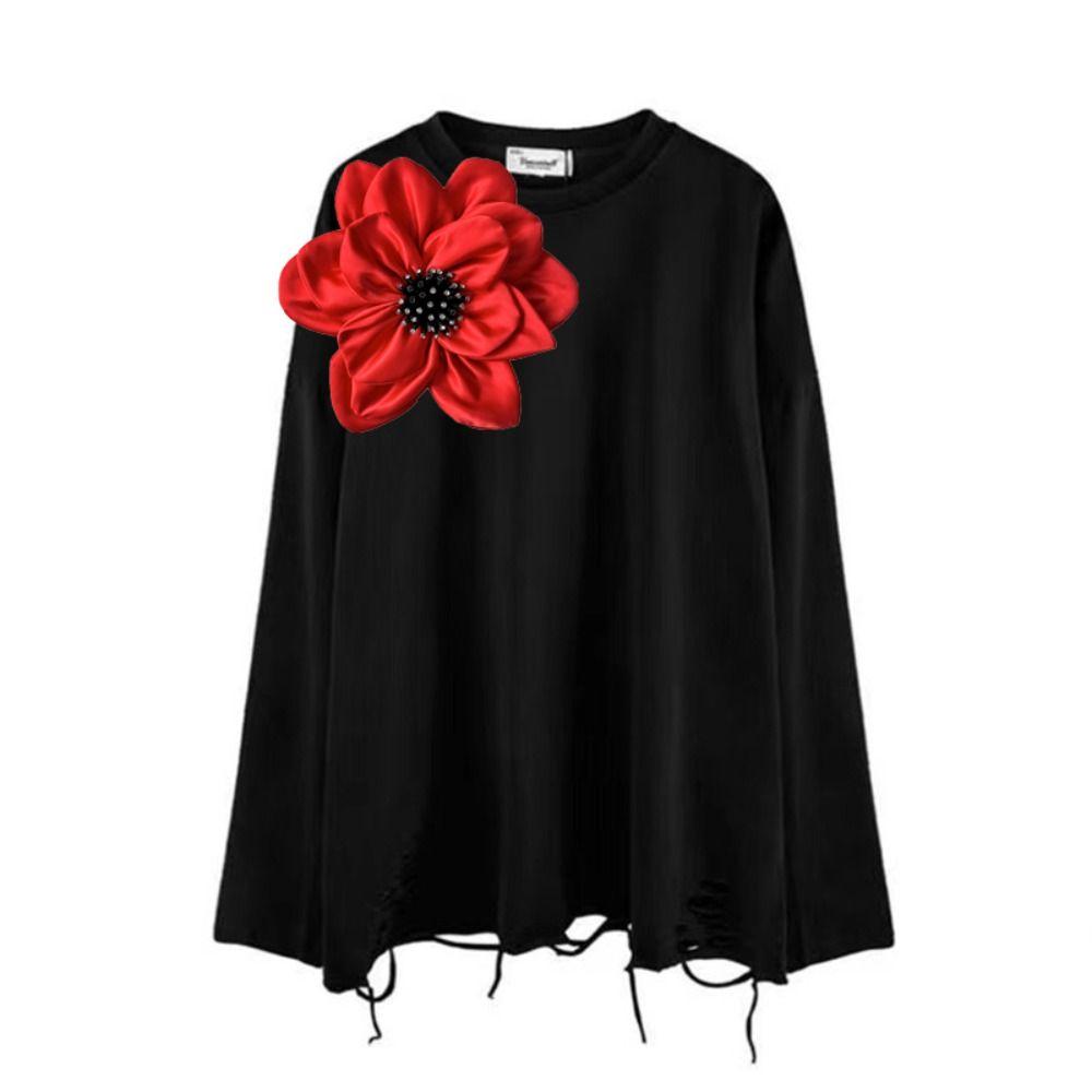 Handmade Large Flower Patch 3D Clothes Appliques Evening Dress Clothing Patch  Sewing