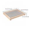 Incense Drying Net Breathable Tray with Mesh Screen for Workbench