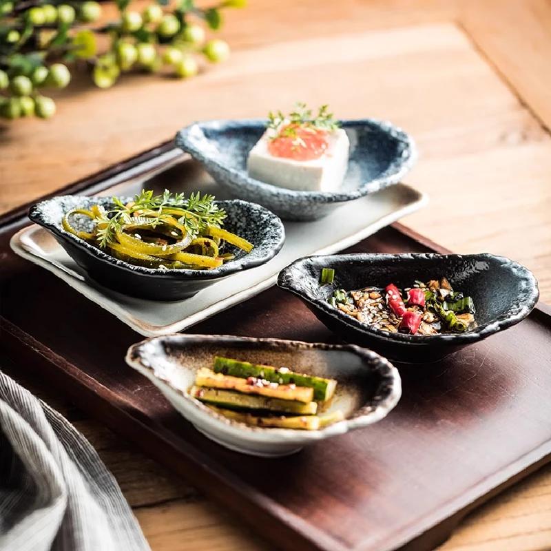 Oyster Modeling Ceramic Bowl Creative Restaurant Seasoning Snacks Dishes Kitchen Tableware Accessories Table Decoration Dishes