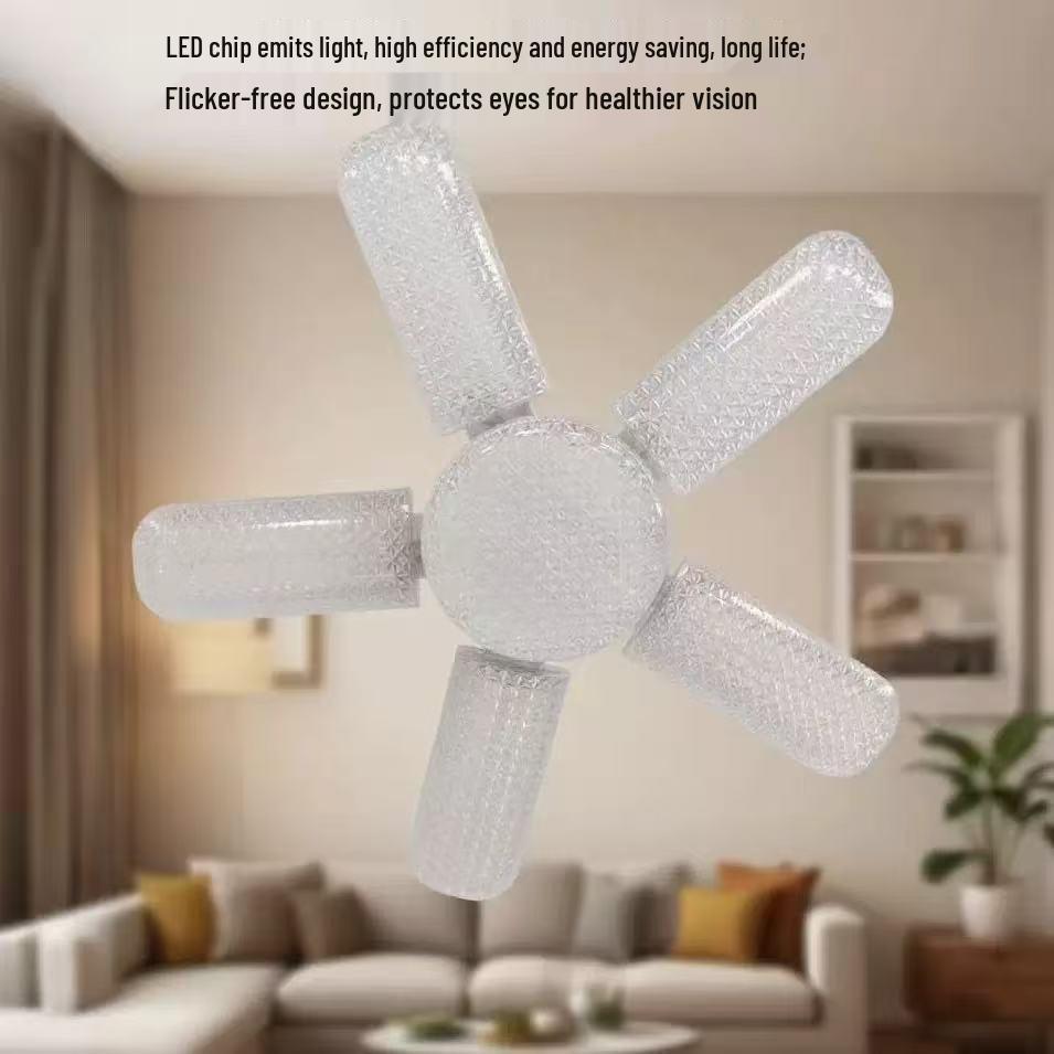 New Foldable LED Light: Perfect for Garages, Warehouses, and Industrial Use in 30W, 60W, and 80W, In Stock.