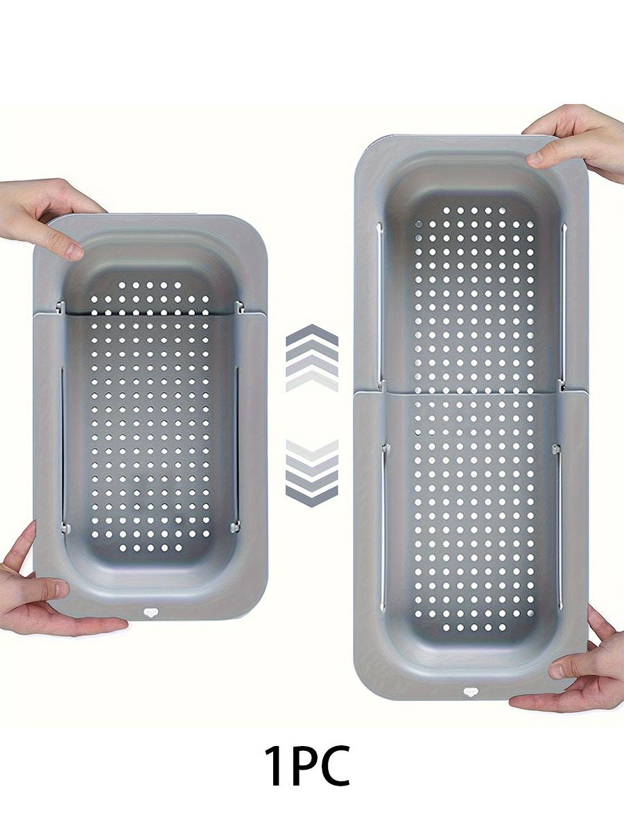 

Sink Colander Baskets Wash Vegetables And Fruits, Drain Cooked Pasta And Dry Dishes - Extendable - New Home Kitchen