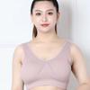 Plus Size Bras No Steel Ring Bra Vest Type Anti-sagging Gathered Mother Bra Sports Underwear