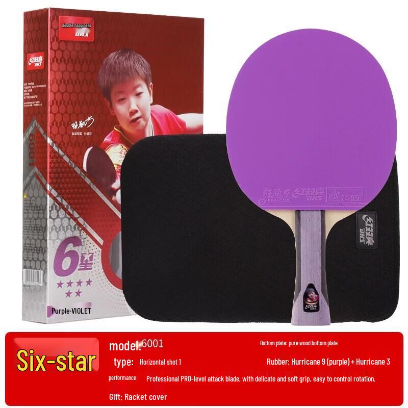 

DHS 6-Star Hurricane 6001 Table Tennis Racket