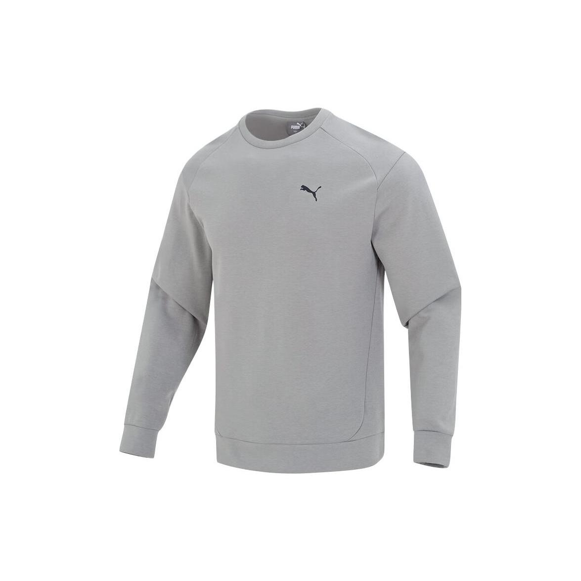 

New PUMA Casual Sweatshirt Sweatshirts Men s Gray 678368-14 M