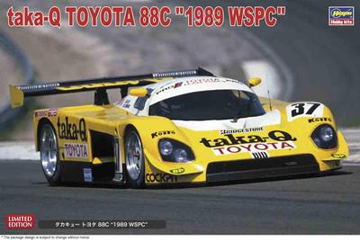 Hasegawa Takakyu Toyota 88C 1989WSPC Plastic Model 20576 1/24