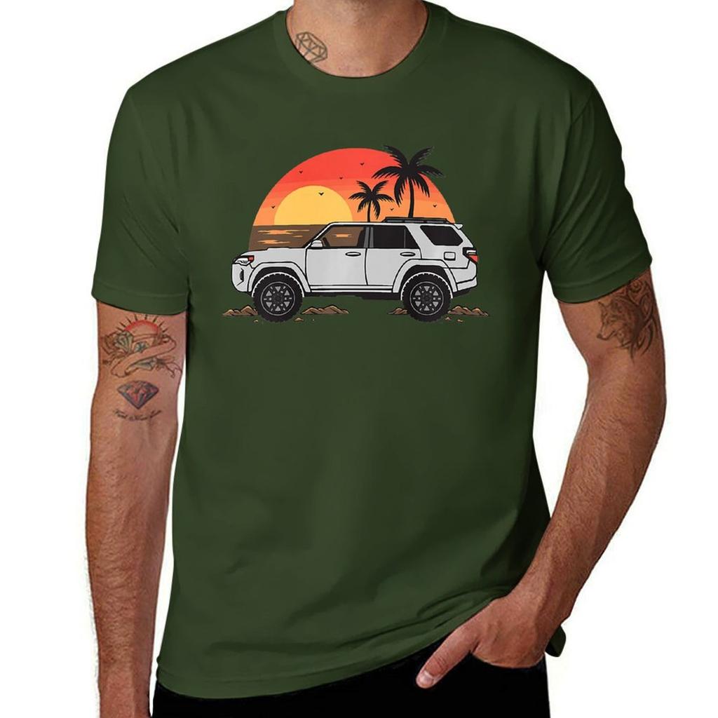 4Runner Nation Hawaii Yotas Crew T-Shirt boys whites funnys summer top heavy weight t shirts for men