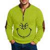 Men'S Outdoor Zipper Long Sleeved Sportswear Casual Sweatshirt