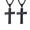 Męski Naszyjnik Krzyż Vintage Klasyczny Styl Hip-hop Męska Zawieszka na Prezent