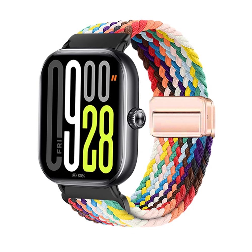 

braided Straps For Redmi watch 5 active/5 lite watchband belt magnetic bracelet correa for Xiaomi Redmi watch 5 active 22mm Band Redmi watch 5 Lite
