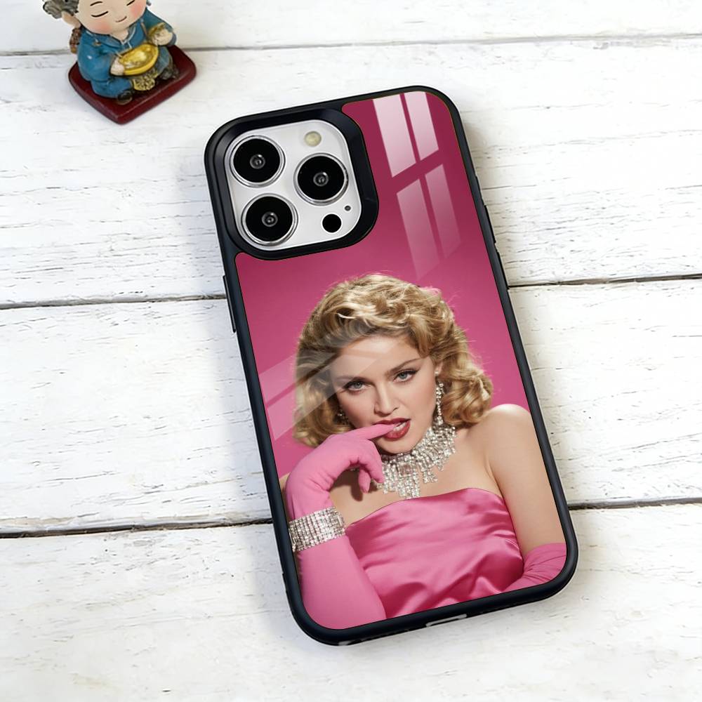 Singer M-Madonna Phone Case For iPhone17,16,15,14,13,12,11 Plus,Pro Magnetic For Magsafe Wireless Charging iPhone14