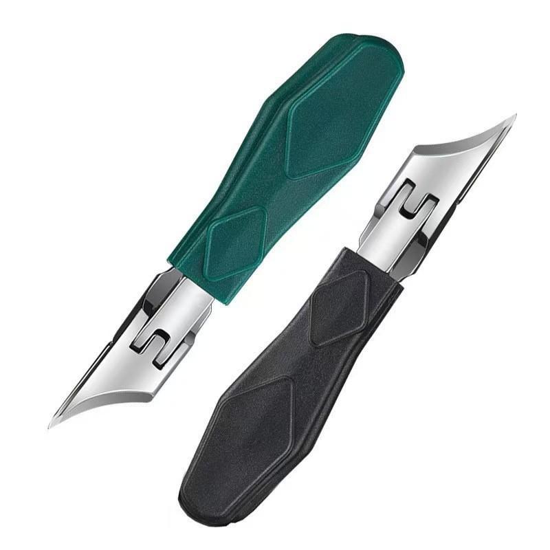 1Pcs Stainless Steel Diagonal Toenail Clipper For Ingrown Or Thick Toenails Trimmer Professional Podiatrist Toenail Nipper