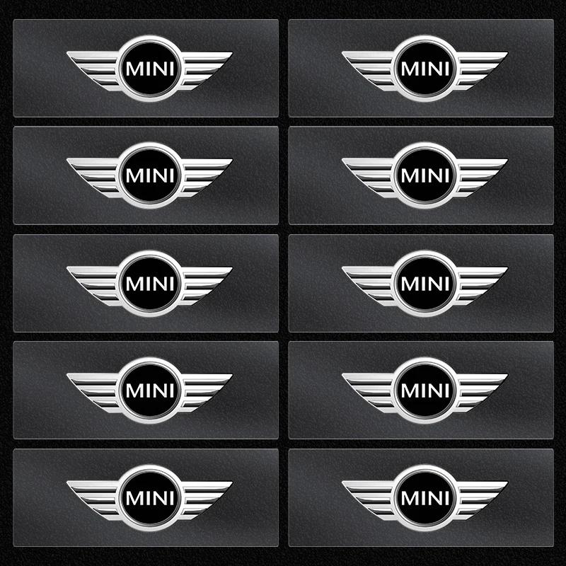 Auto Emblem Logo Dekorationsaufkleber Abzeichen Decal Innenraum Styling Für Mini Cooper R53 R50 F54 F55 F56 F57 F60 R52 R55 R56 R57 pwaxk99