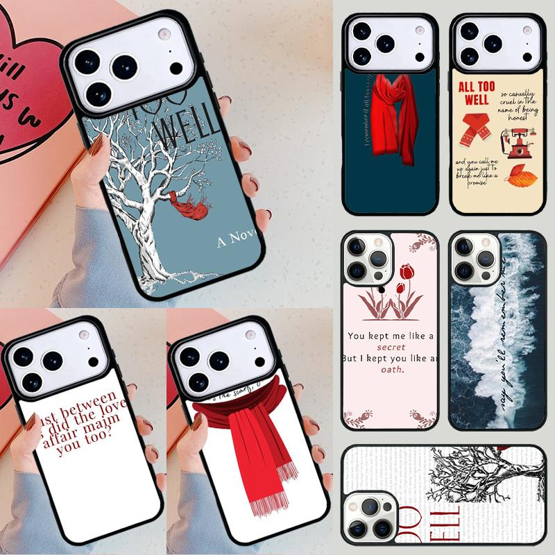 All Too Well Lyrics Phone Case For Apple iPhone 17 Air 16E 15 14 Plus 13 12 11 Pro Max Mini Funda Cover