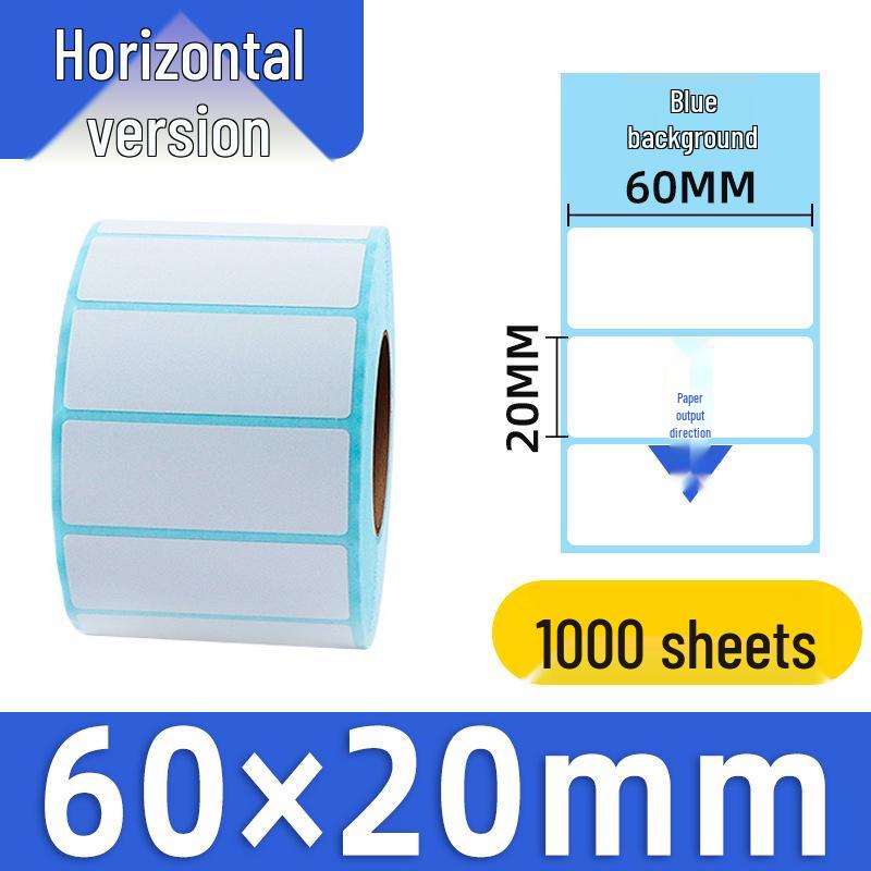 Durable 100x100 Self-Adhesive Thermal Label Paper for Supermarket Barcodes & Express Waybills