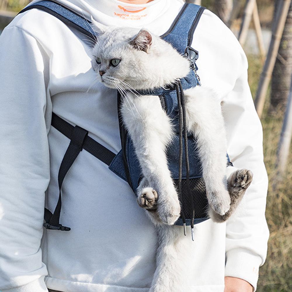 Pet Cat Dog Carrier Backpack Mesh Camouflage Outdoor Travel Products Adjustable Cat Dog Carrier Bag Pet Double Shoulder Backpack