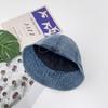 Women's and Men's Denim Washed Bonnet Bucket Hat