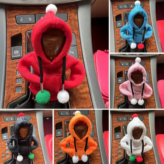 Gear Shift Hoodie Cover Fluffy Gear Shift Knob Sleeve Soft