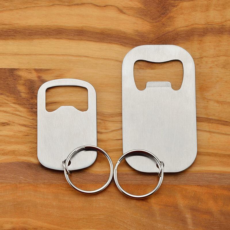 Stainless Steel Keychain Bottle Opener
