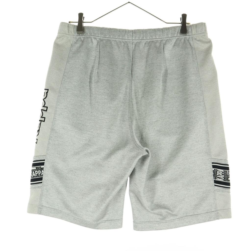 Kappa Lata 90. Stare haftowane spodenki dresowe w86 szare Męskie Używane