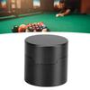 Billiard Chalk Case Round Aluminum Alloy Pool Cue Chalk Box Holder for Pool Cue Sports Accessories