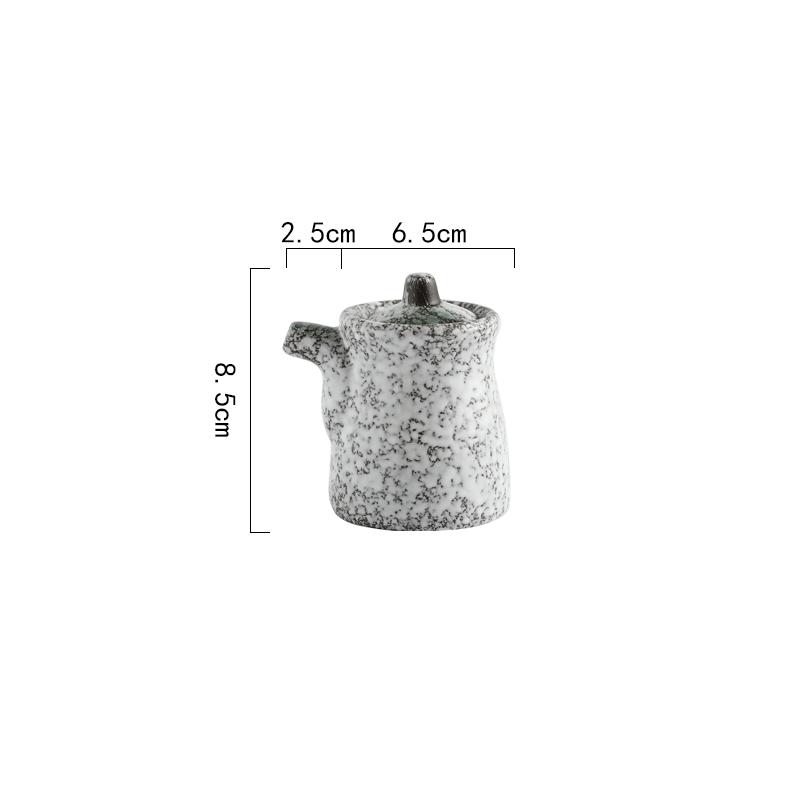 

Керамическая банка для приправ Инструменты для специй в стиле ретро Банки для хранения специй Домашние бутылки для соевого соуса и масла Солонки и перечницы Кухонные принадлежности