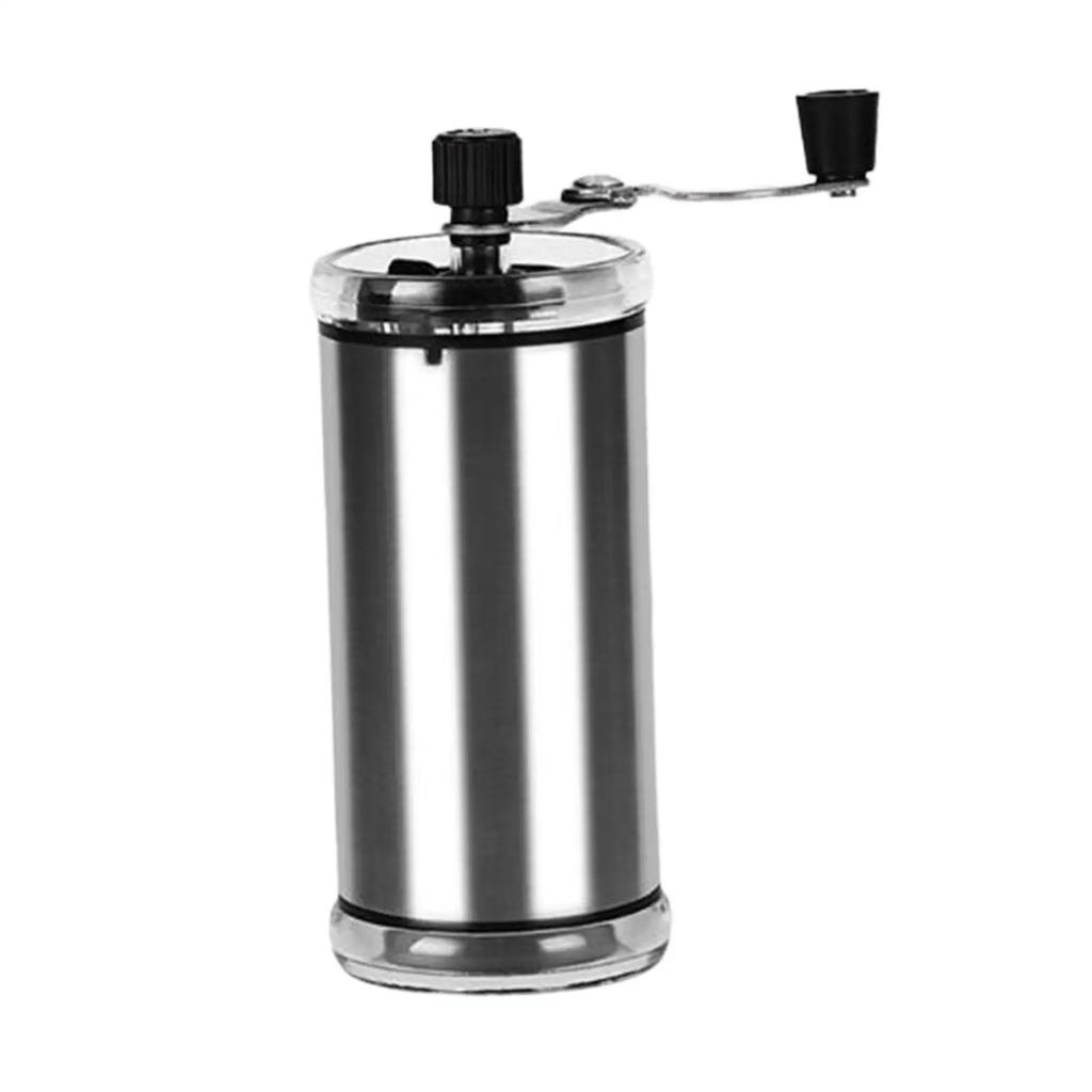 Portable Mini Coffee Grinder Coffee Lover Gift Adjustable Coarseness Hand Crank Coffee Mill for Picnic Camping Travel Espresso